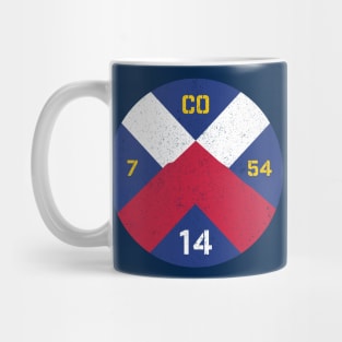 Colorado 14er Blue Summit Roundel Mug